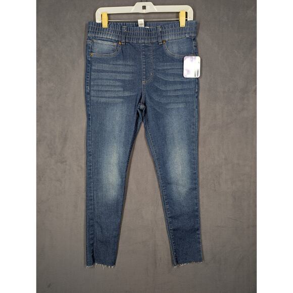 Just Be Jeans Leggings Women's Small Blue NWT - Picture 1 of 11